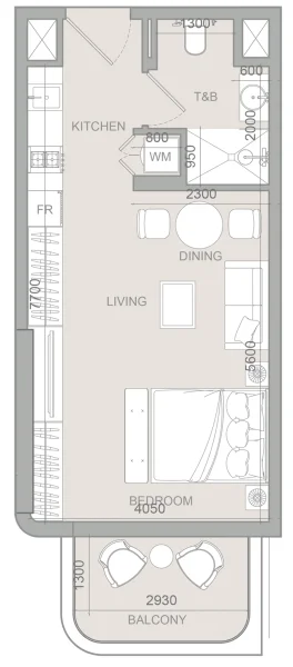 0.0 bedroom apartments - S1LV1ANA Park