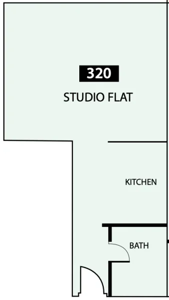 0.0 bedroom apartments - Paradise View 1