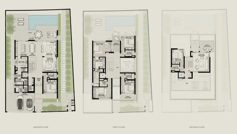 6.0 bedrooms villa - Nad Al Sheba Gardens Phase 8