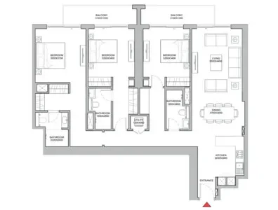 3.0 bedrooms apartments - 320 Riverside Crescent