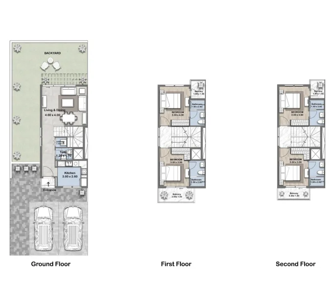 4.0 bedrooms townhouse - Reportage Hills
