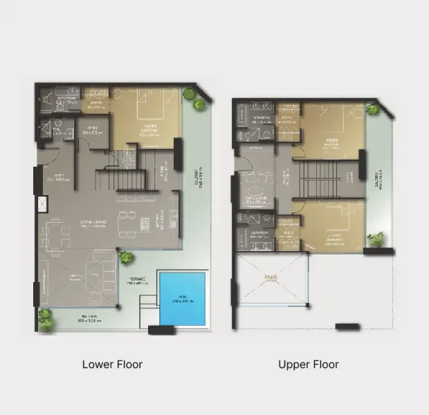 3.0 bedrooms duplex - Olaia Residences