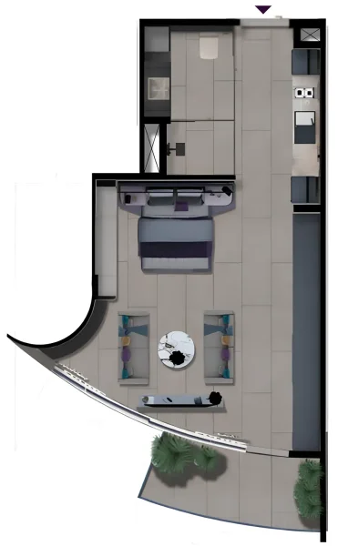 0.0 bedroom apartments - MBL Signature