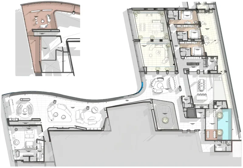 4.0 bedrooms penthouse - Opus By Zaha Hadid