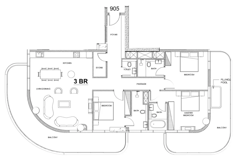 3.0 bedrooms apartments - Villa Del Brunello