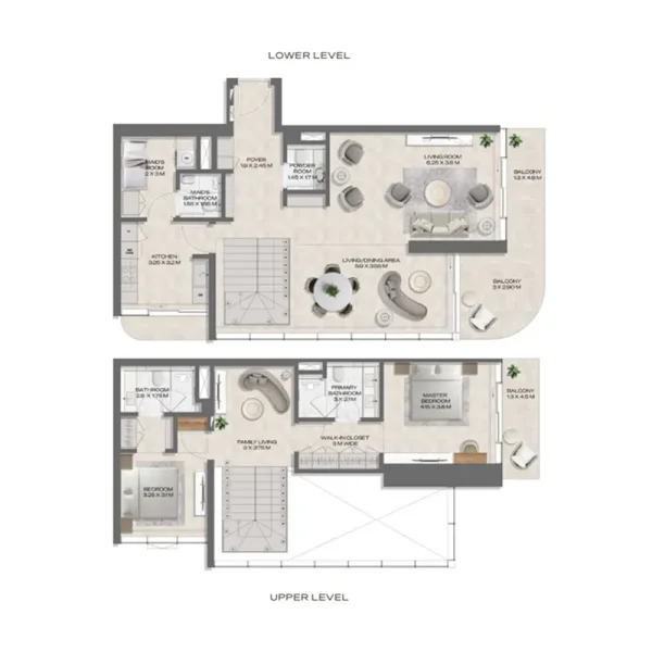 2.0 bedrooms duplex - DWTN Residences