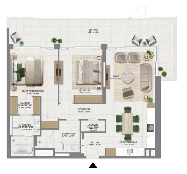 2.0 bedrooms apartments - Golf Verge