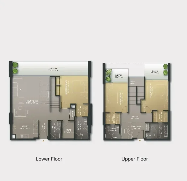 3.0 bedrooms duplex - Olaia Residences