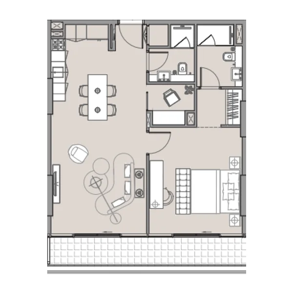 1 bedroom Apartments - Beach Walk 4