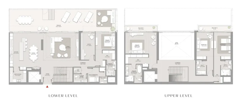 4.0 bedrooms duplex - City Walk Crestlane