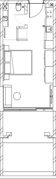 0.0 bedroom apartments - Berkeley Square