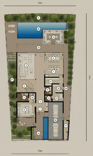 4.0 bedrooms villa - Nawayef West by Modon Properties