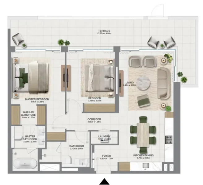 2.0 bedrooms apartments - Golf Verge