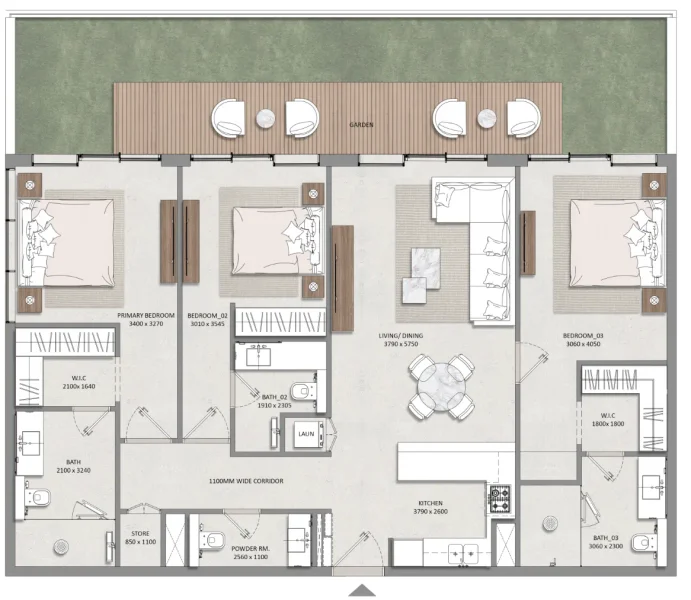 3.0 bedrooms apartments - Mayfair Vista