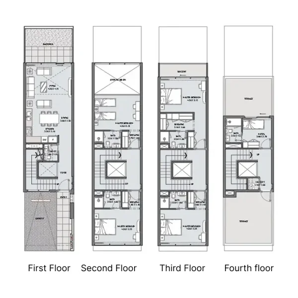 4.0 bedrooms townhouse - Verdana VI