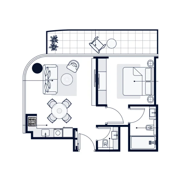 1 bedroom Apartments - Azizi Venice Buildings 1, 3, 4 and 5