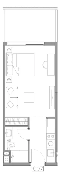0.0 bedroom apartments - Trevino