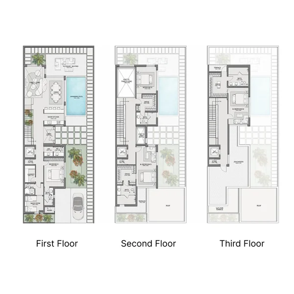 4 bedroom + pool Villa -  Selora Residences