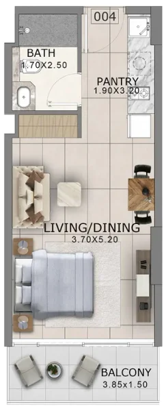 0.0 bedroom apartments - Arlington Park 2