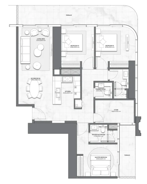 3.0 bedrooms apartments - Trump International Hotel and Tower