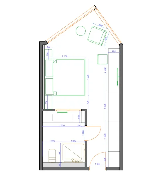 1.0 bedroom apartments - Ardhana Residence Hotel