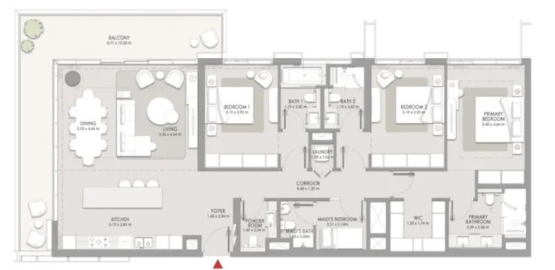 3.0 bedrooms apartments - City Walk Crestlane