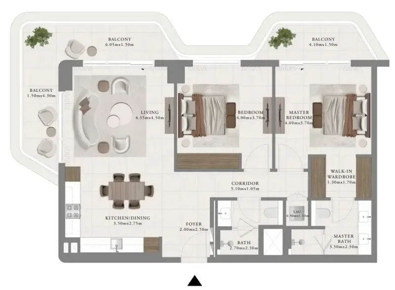2.0 bedrooms apartments - Sera 2