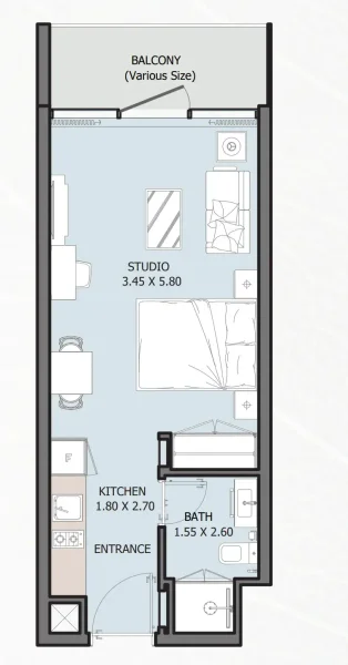 0.0 bedroom apartments - Verdana VI