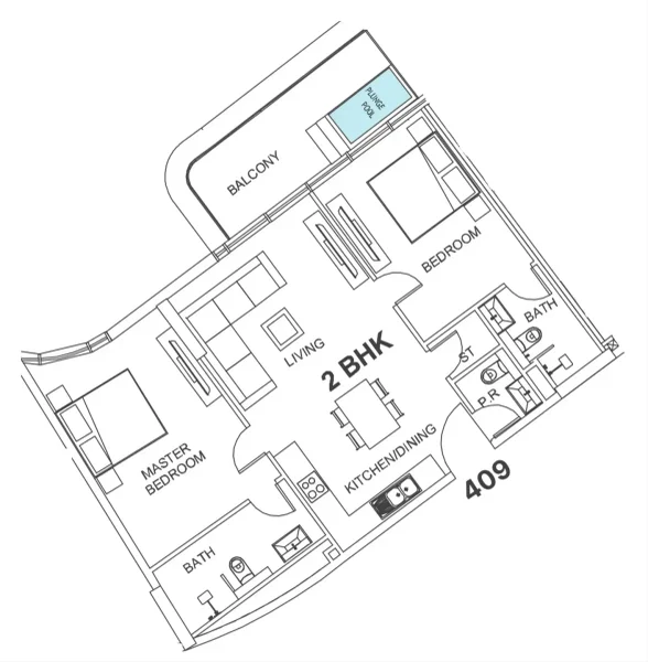 2.0 bedrooms apartments - Villa Del Garda