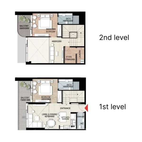 2.0 bedrooms duplex - Confident Preston