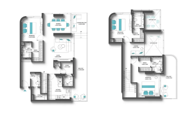 35.0 bedrooms duplex - Reef 997