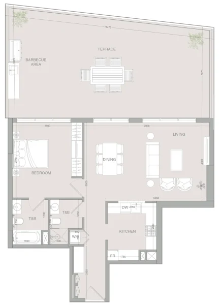 1.0 bedroom apartments - V1STARA House 2