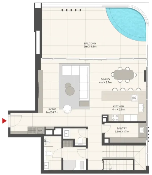 3.0 bedrooms apartments - LIV Maritime