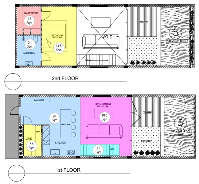 1.0 bedroom townhouse - Predmet.Babakan