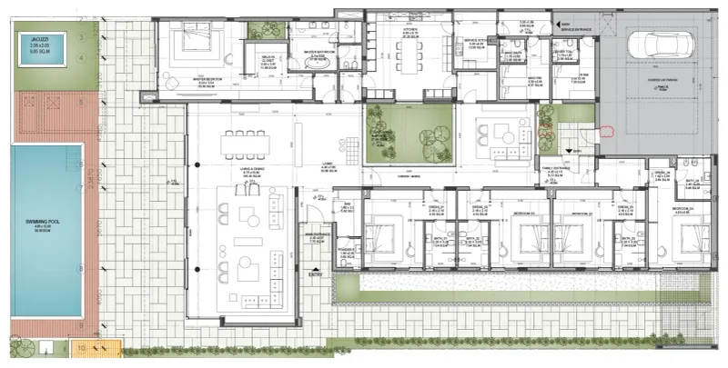 5.5 bedrooms villa - Sea Glints Mansions