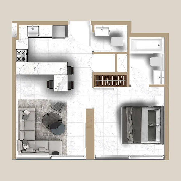 1 bedroom Apartments - Celesto Tower