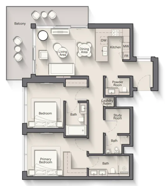 2.0 bedrooms apartments - Playa Del Sol