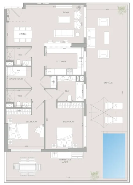 2.5 bedrooms apartments - V1STARA House 2