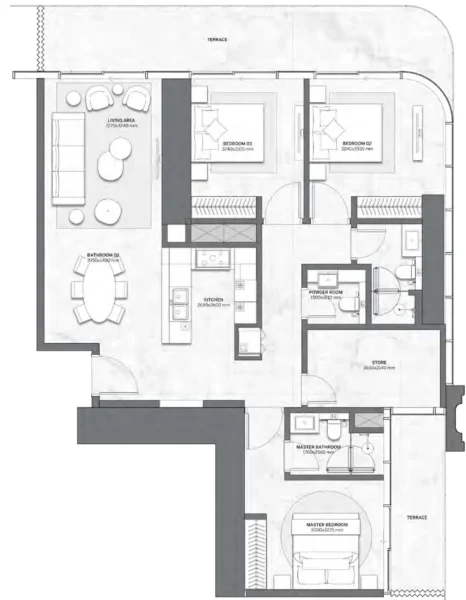 3.0 bedrooms apartments - Trump International Hotel and Tower