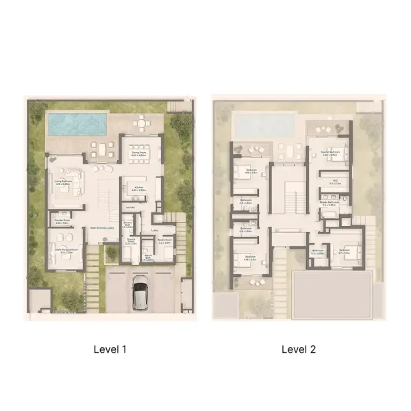 4.0 bedrooms villa - Y Views at Bayn
