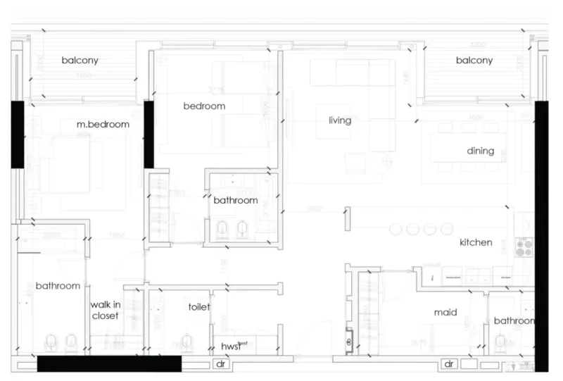 2.0 bedrooms apartments - Gateway Porto Al Zorah