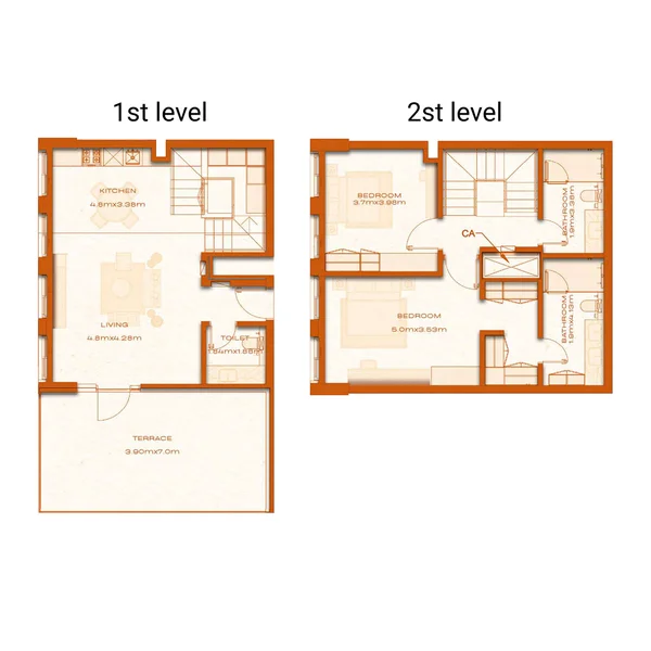 2 bedroom Duplex -  Avenew 888 - Modo