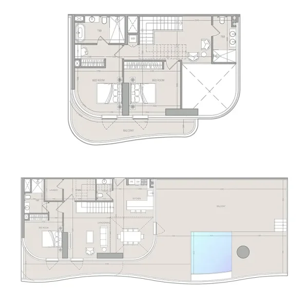 3.0 bedrooms duplex - A1LA Residence