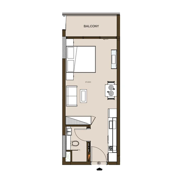 Studio Apartments - Casa Aura Residence