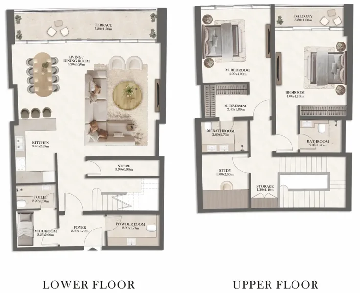 2.0 bedrooms townhouse - Radisson Residences