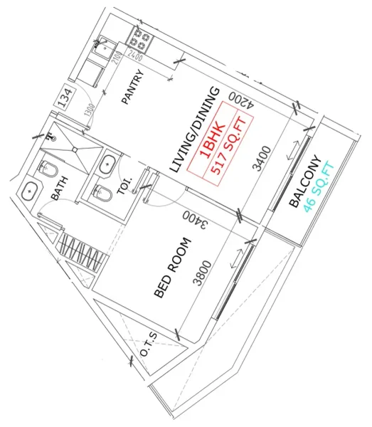 1.0 bedroom apartments - Canterbury Waterfront
