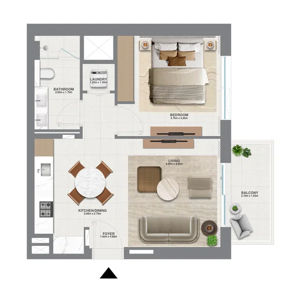 1 bedroom Apartments -  Golf Meadow