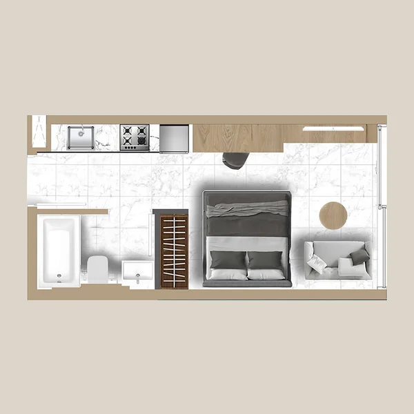 Studio Apartments - Celesto Tower