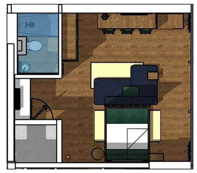 0.0 bedroom apartments - Swoi Loft Apartments