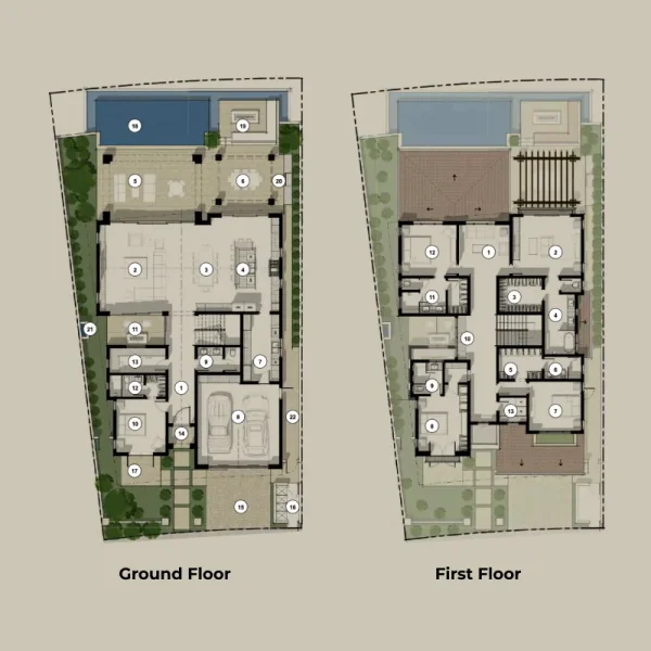 5.0 bedrooms villa - Nawayef East by Modon Properties